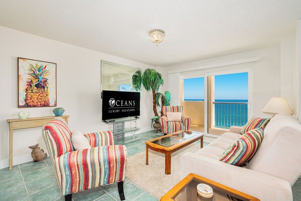 Oceanfront Living Room