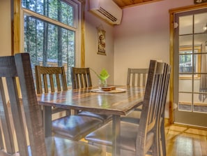 live edge dining table