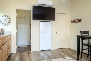 Large TV to relax on the bed and watch a movie!