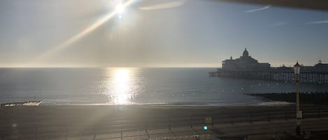 Vista para a praia ou o mar