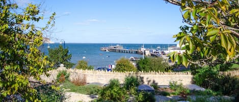 View to pier