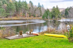 Relax next to the beautiful lake