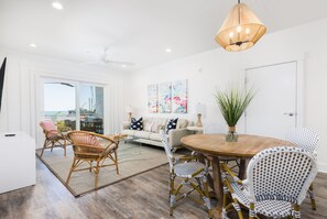 dining table into living room