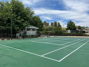 Large Tennis and Pickle Ball court