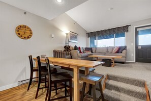 Dining area with seating for four