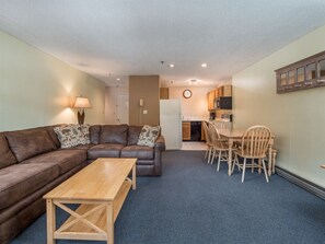 Living, Dining and Kitchen open concept
