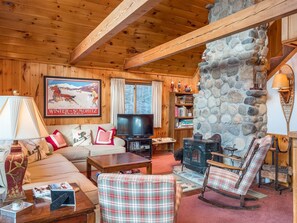 Open Living Space with Large Windows