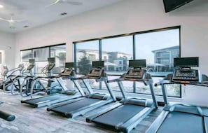 Fitnessbereich
