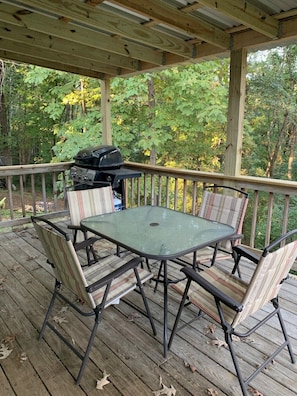 Covered Back Deck 