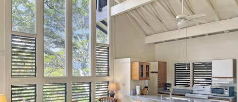 Beautiful floor to ceiling windows allowing for bright natural light!