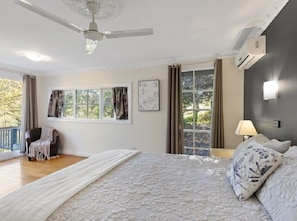 Master Bedroom with Queen Bed and Ensuite