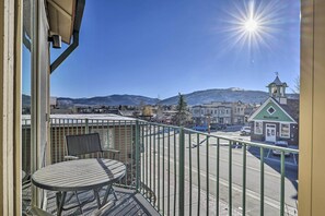 Balcony | Main Street & Mountain Views