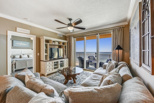 Gulf Front Living Area