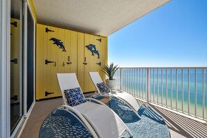 Furnished Gulf Front Balcony