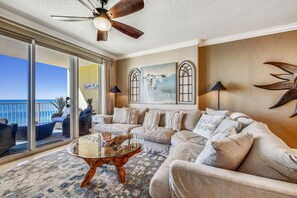 Gulf Front Living Area