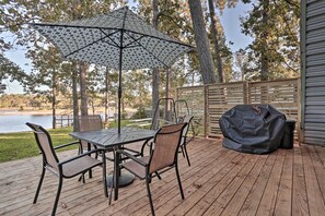 Private Deck | Lakefront Views