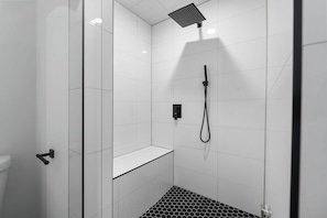 Large luxurious steam shower