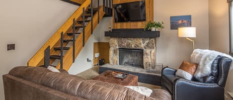 Cozy up by the fire | Main Level