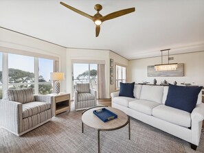 Living Room with Ocean Views at 3409 Windsor Court South