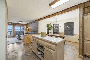 Enjoy a warm, inviting space perfect for gathering, preparing, and sharing home-cooked favorites during your stay. 