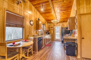 Upstairs full kitchen including dishwasher