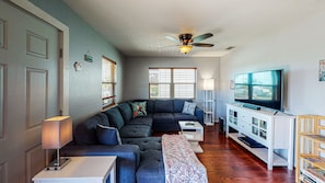 Living Room with Sleeper Sofa