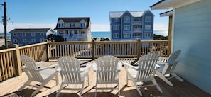 East view from large decks, facing ocean