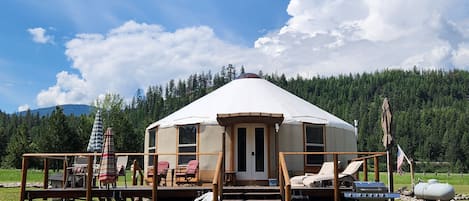 Montana’s Big Sky and a unique place to stay!