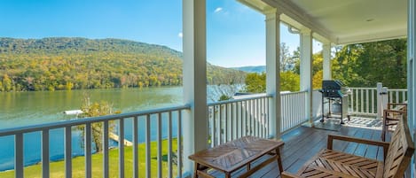 View of River from Back Deck