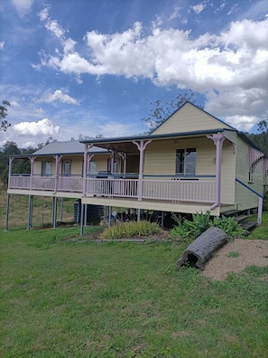 Front of cottage