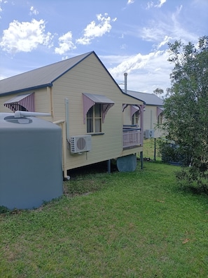 Back of cottage