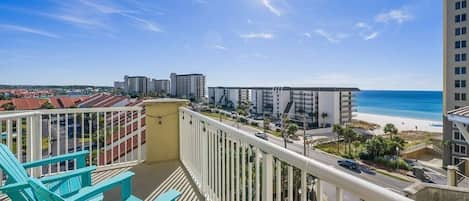 Gulf View from Oversized Balcony