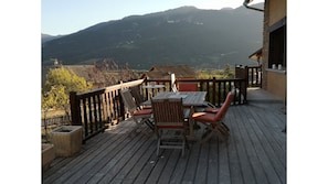 Terrasse avec vue panoramique