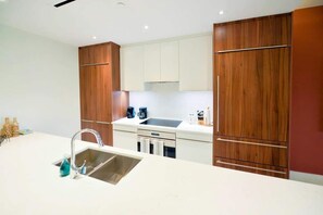 Modern kitchen with Sub Zero/Wolfe appliances