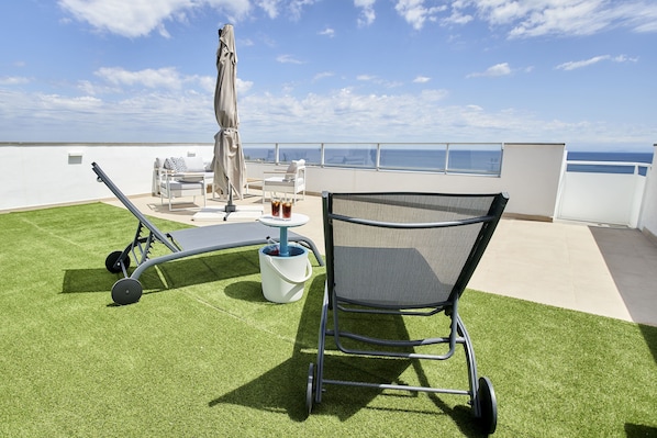 Private roof terrace