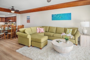 Poipu Kapili 58 Living Room