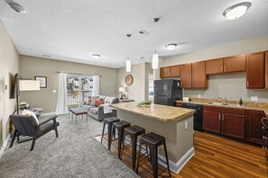 Just inside the front door, you'll love the open concept layout!