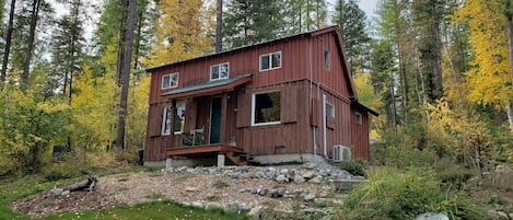 Exterior view of the cabin