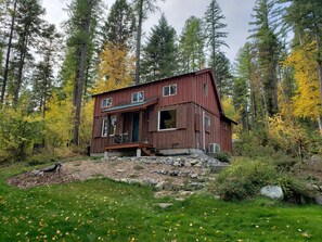 Exterior view of the cabin