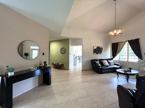 Upstairs living room