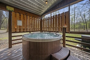 Bain à remous extérieur
