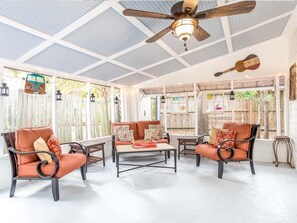 Screened In Back Porch
