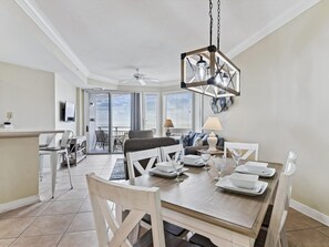 Dining Area with Seating for Six at 2504 SeaCrest