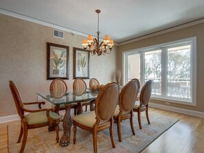 Dining Area with Seating for Eight at 2318 Windsor II