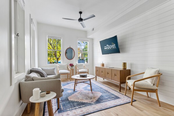 Living Room with Smart TV