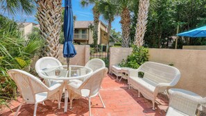 Patio with Private Grill