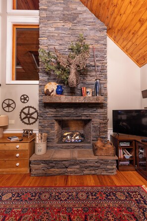 Livingroom Fireplace