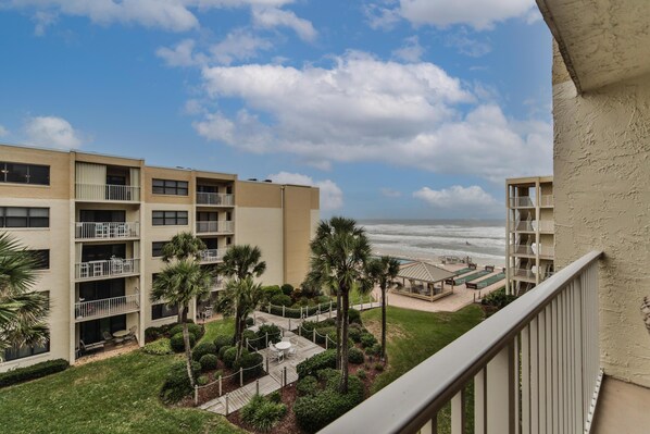 Ocean view from the balcony