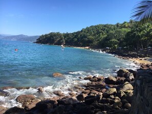 one of the beatiful beaches in Banderas Bay 