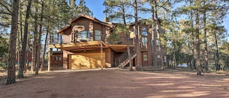 Overgaard Vacation Rental | 3BR | 4BA | 3,049 Sq Ft | Stairs Required to Access